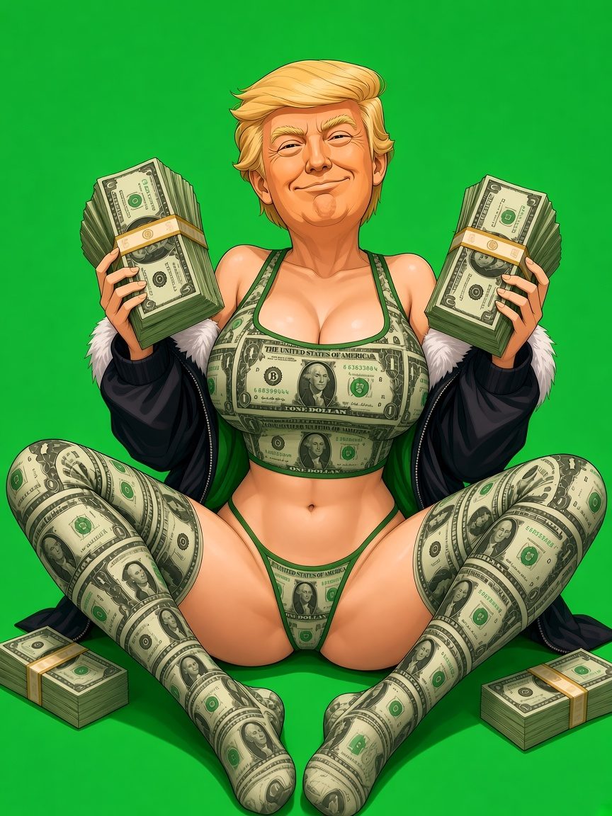 $TRUMP Titty Rich Unlimited Money Printer